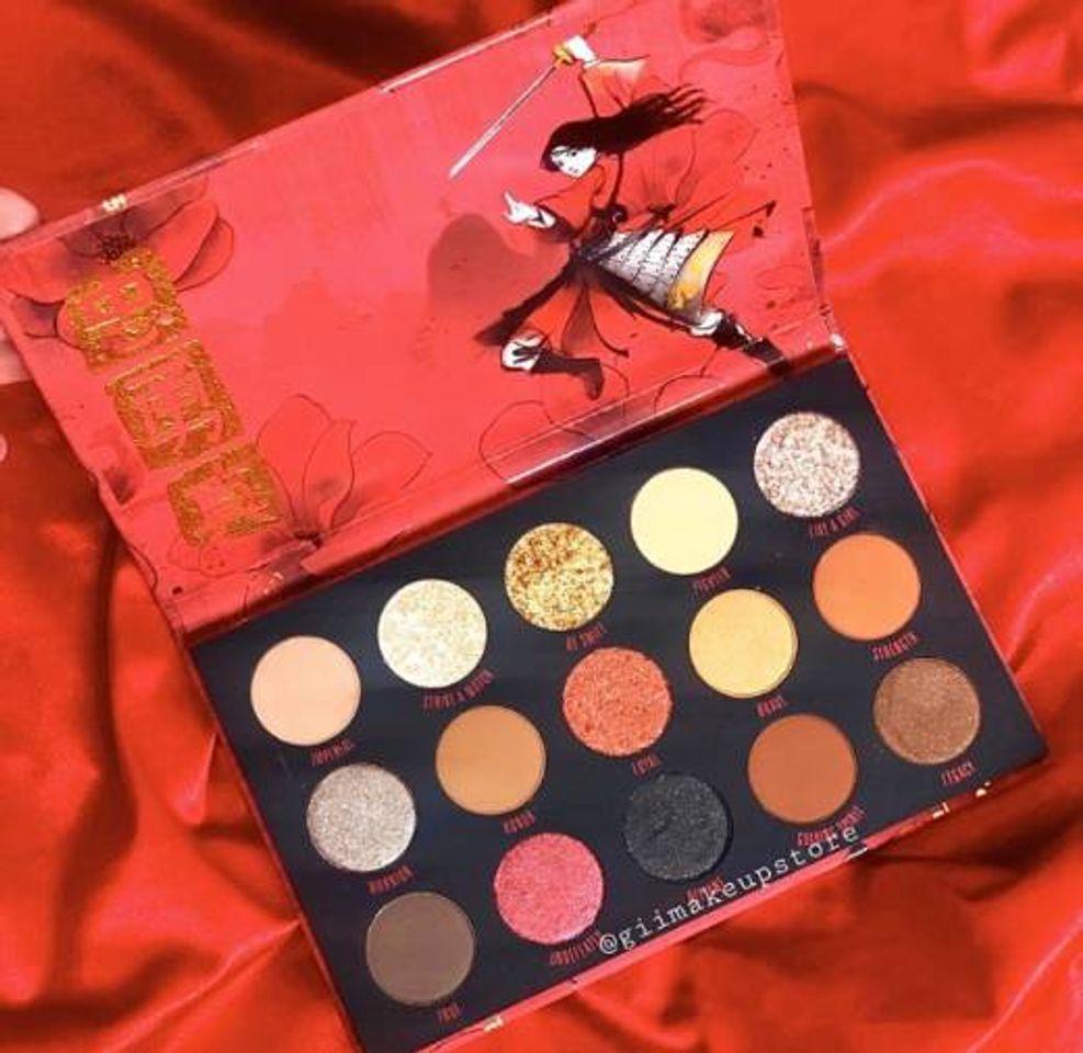 Moda Paleta Mulan colourpop original 