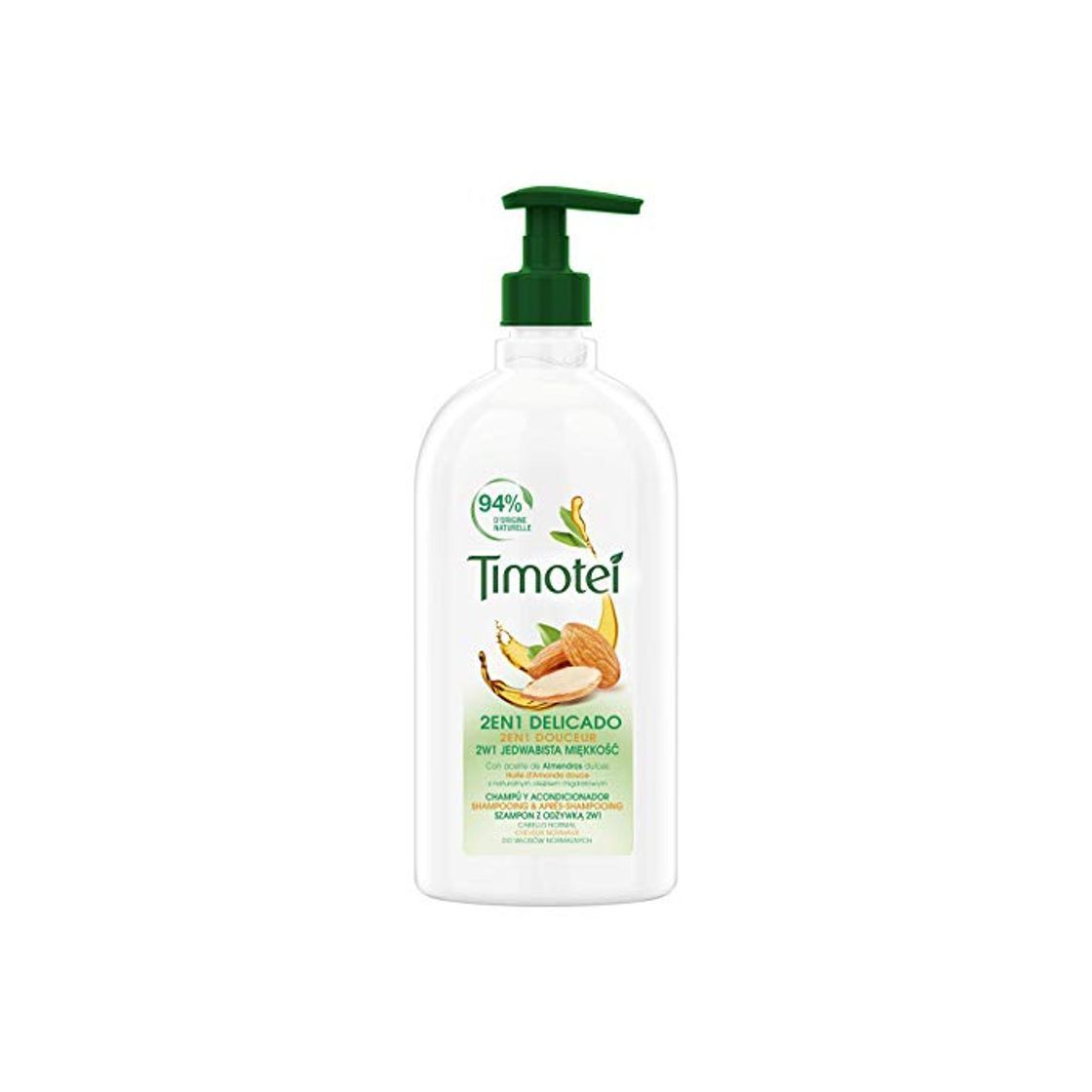 Social Timotei Champú 2 en 1 Delicado