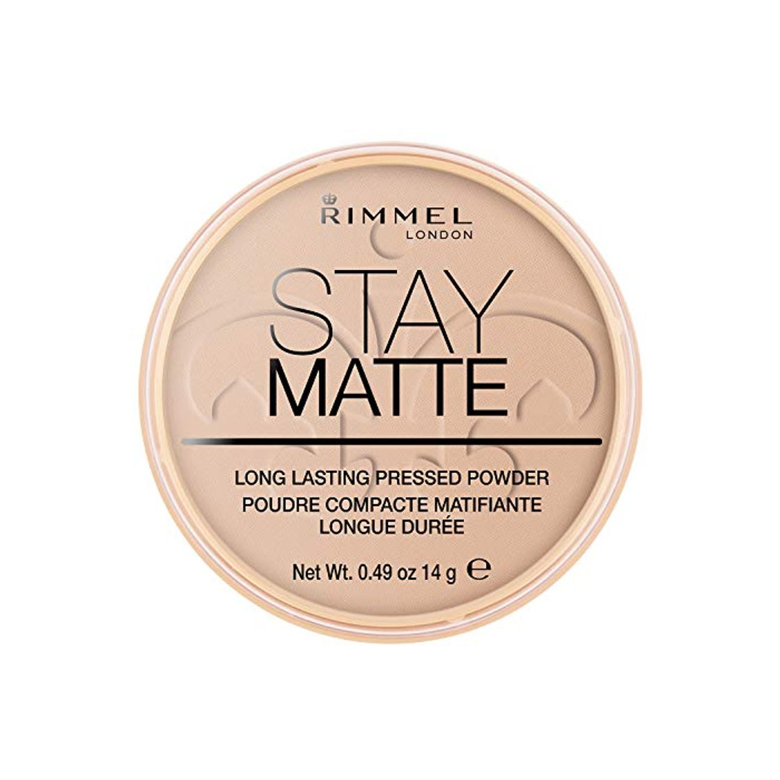 Social Rimmel London Stay Matte Tono 005 Polvo Compacto Matificante con Minerales Naturales