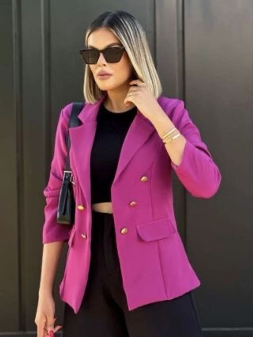 Social Blaser rosa 