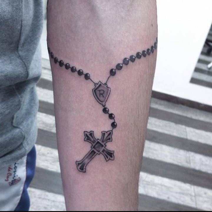Social Tatuagem de terço ❤