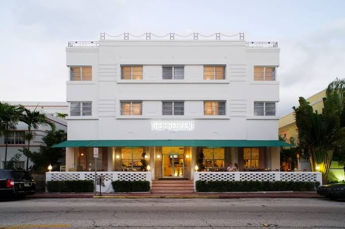 Restaurantes President Hotel South Beach