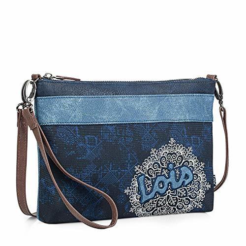 Products Lois - Bolso Bandolera de Mujer con Asa de Mano Adicional Pequeño