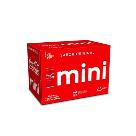 Coca-Cola Sabor Original Mini Lata - 250 ml