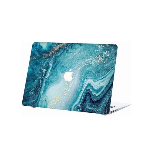 Funda para MacBook mármol azul