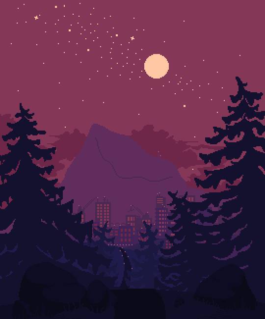 Pixel art by @softwaring