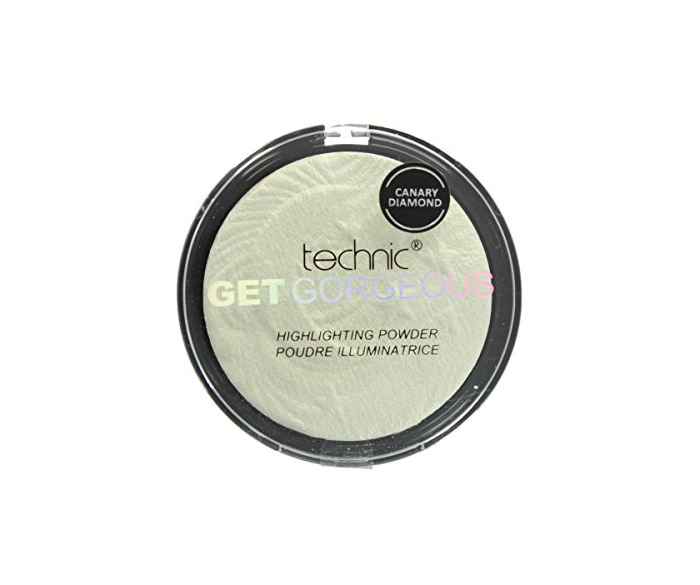 Products Technic Get Gorgeous Highlighting Pressed Powder Highlighter 12g-Canary Diamond