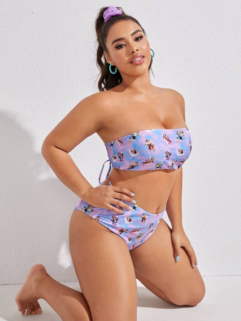 Products Bikini con estampado de angeles