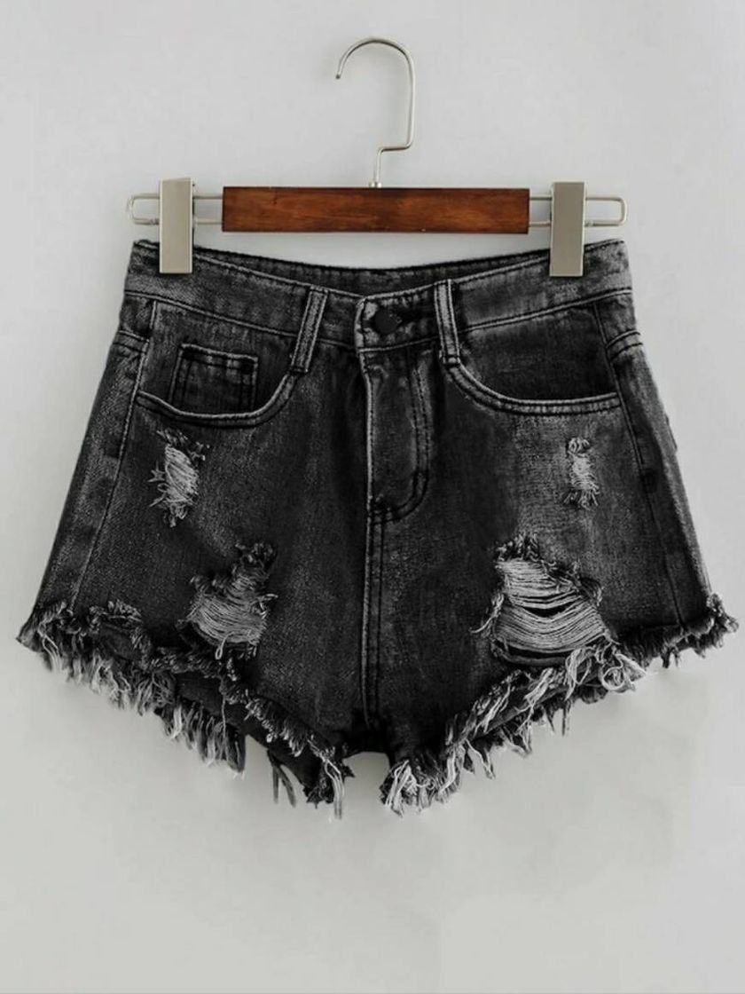 Products Short denim con rotos