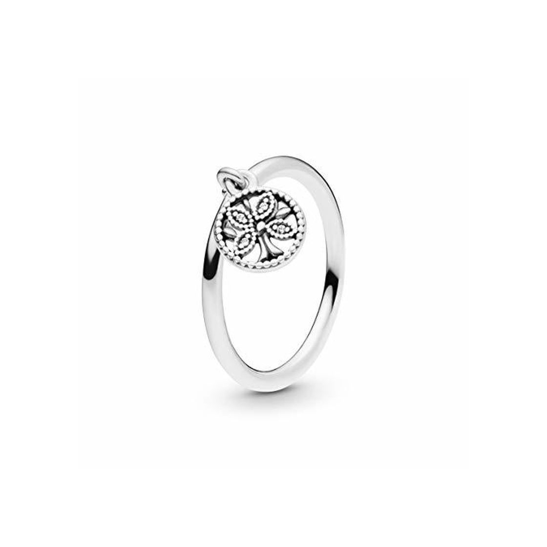 Productos PANDORA Anillos de Tres Piedras Pedida Mujer Plata