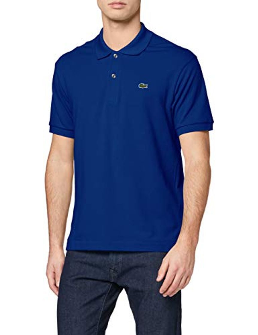 Social Lacoste L1212 Camiseta Polo, Azul