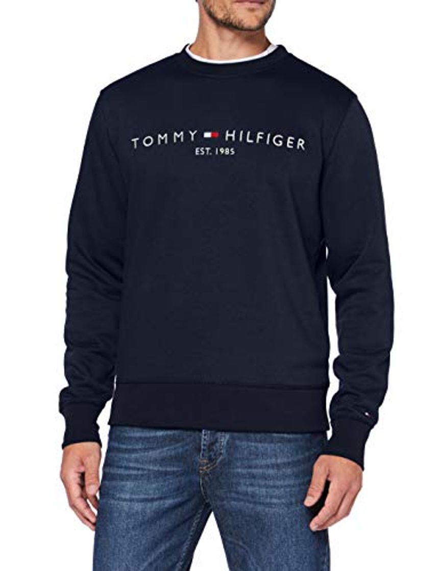 Social Tommy Hilfiger Tommy Logo Sweatshirt Sudadera, Azul