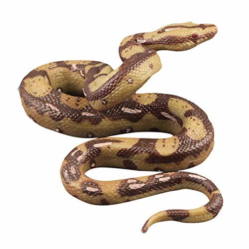 Product STOBOK Juguete de Serpiente Realista Figura de Serpiente de Goma Juguete de