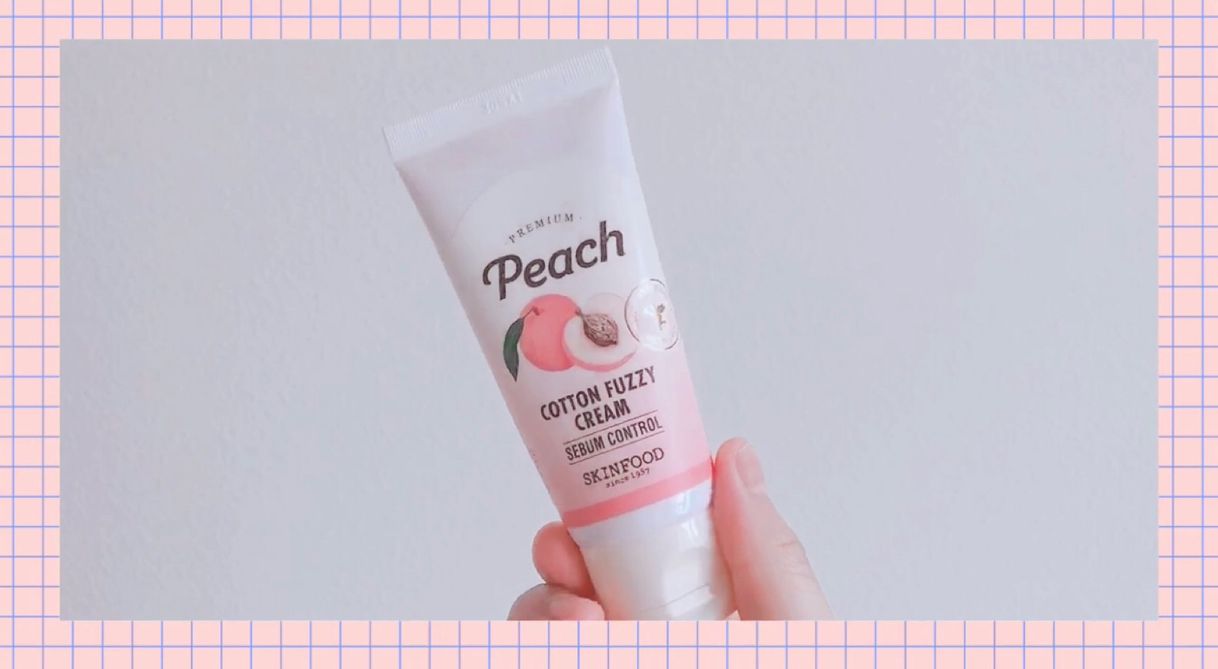 Social SKIN FOOD - Premium Peach Cotton Fuzzy Cream