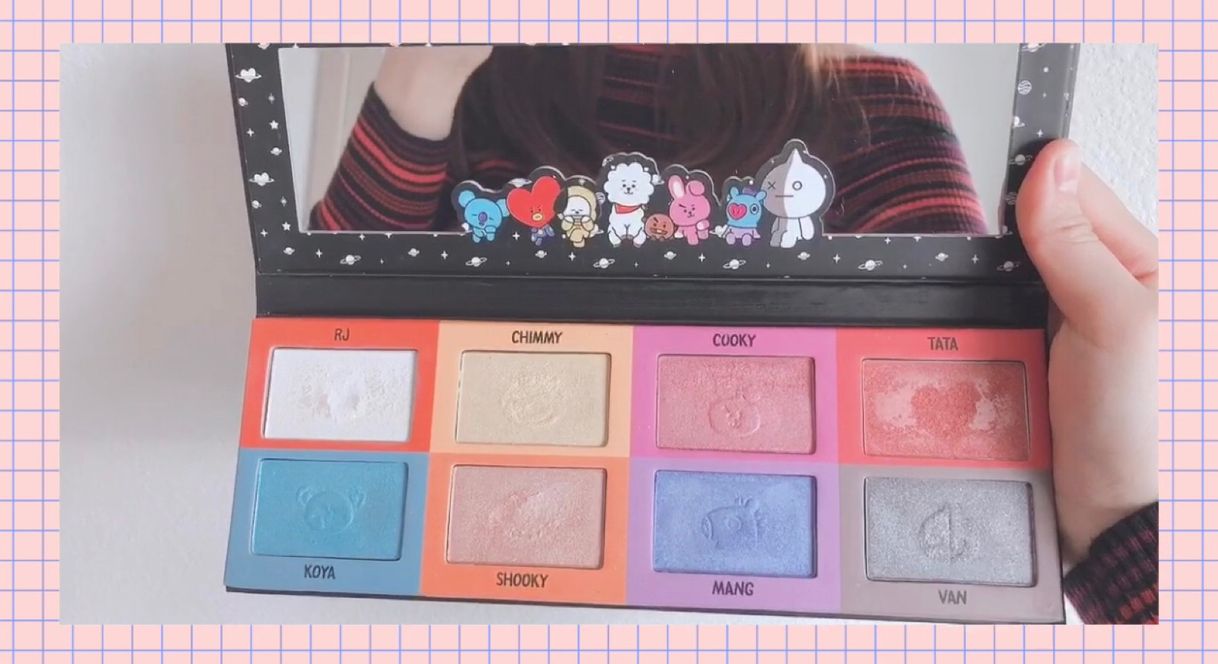 Social BT21 Eyeshadow Palette