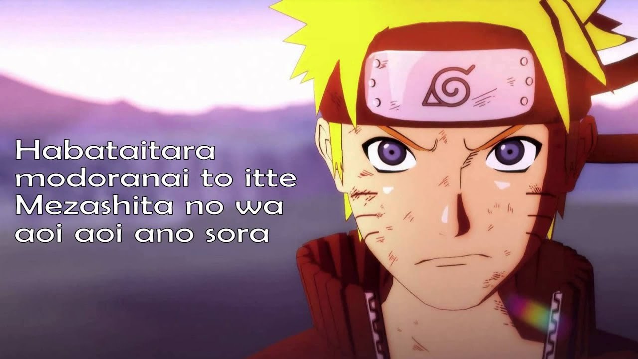 Fashion Full opening naruto Blue Bird [Lyrics] - YouTube