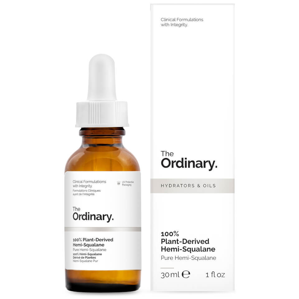 Fashion The Ordinary 100% Plant-Derived Hemi-Squalane 30ml | Free ...