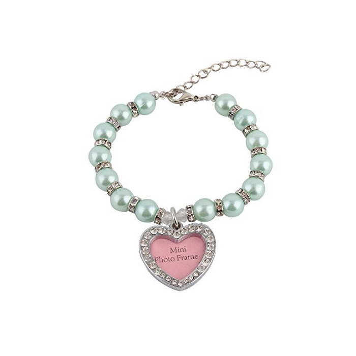 Social DealMux Plastic bijuterias pérola Coração Linked pingente em Forma de decoração cão