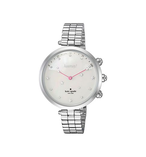 Kate Spade New York Women's Holland Slim Hybrid Watch with Stainless-Steel Strap,