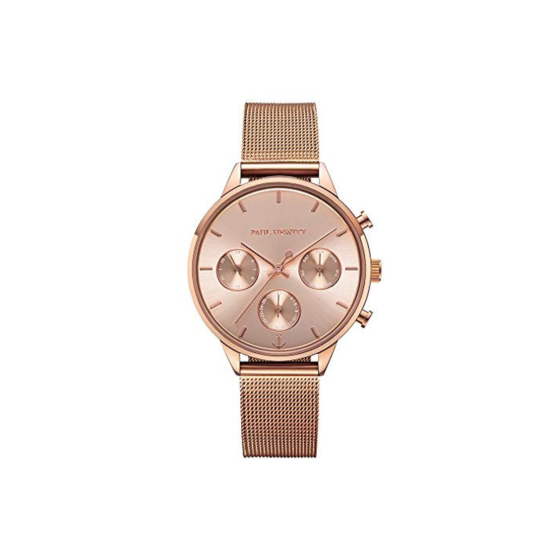 Moda PAUL HEWITT Reloj de Pulsera para Mujer en Acero Inoxidable Everpulse Rose