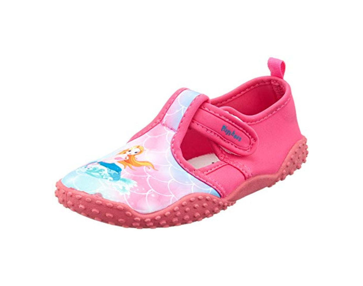 Products Playshoes UV-Schutz Badeschuhe Meerjungfrau, Zapatillas Impermeables Unisex Niños, Rosa