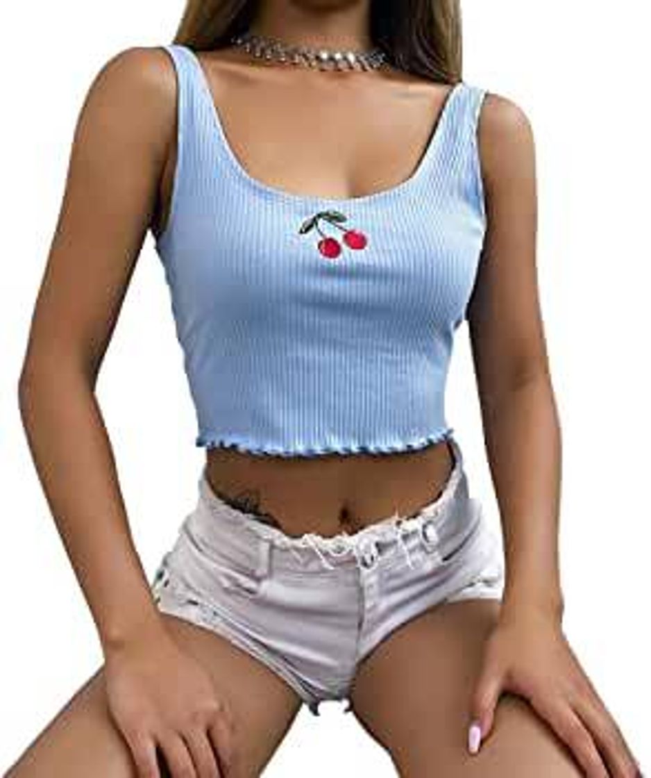 Women Tank Tops Streetwear Crop Top Tees Hot Clubwear