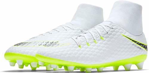Nike Hypervenom Phan. III Fit AG-Pro, Zapatillas de Fútbol para Hombre, Blanco