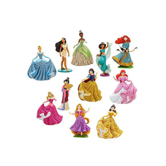 Product Disney Store Set de Juego Exclusivo Figuritas Princesas Set de 11 Piezas