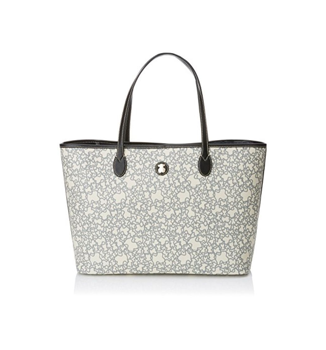 Producto Tous Kaos Mini Lona, Bolso Totes para Mujer, Beige