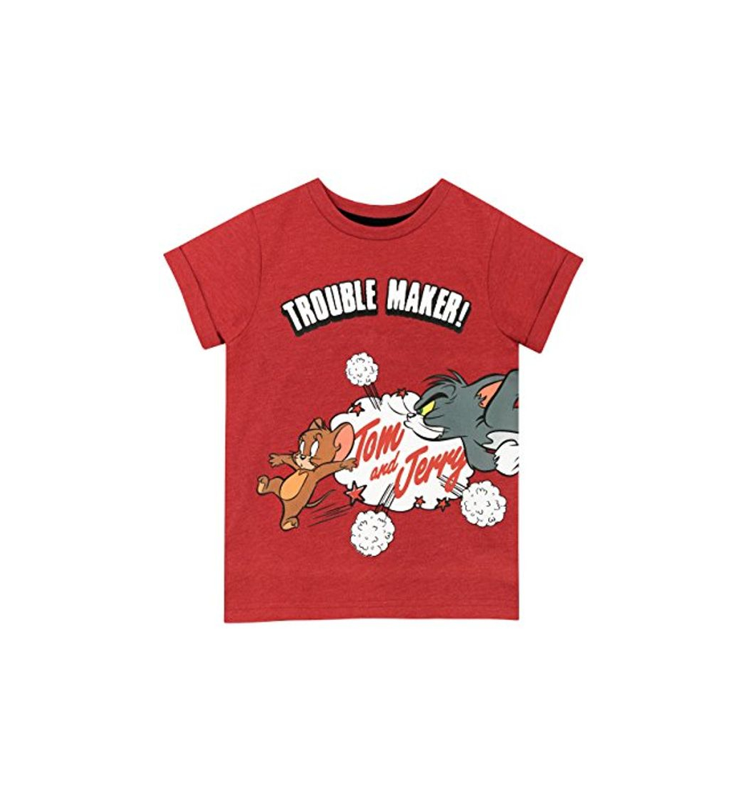 Producto Tom & Jerry Camiseta de Tom y Jerry para Niño Rojo 7