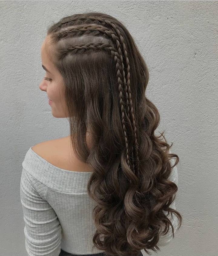 Fashion Penteado lindo❤