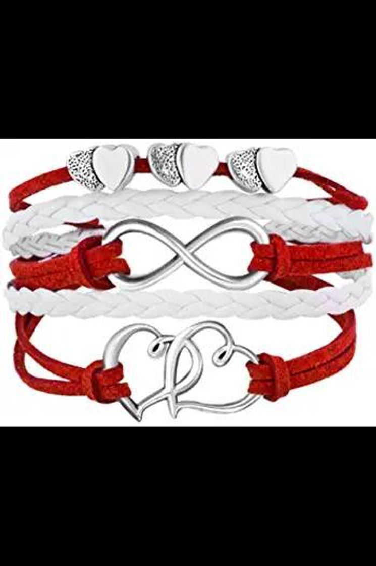 LovelyJewelry Leather Wrap Bracelets Girls