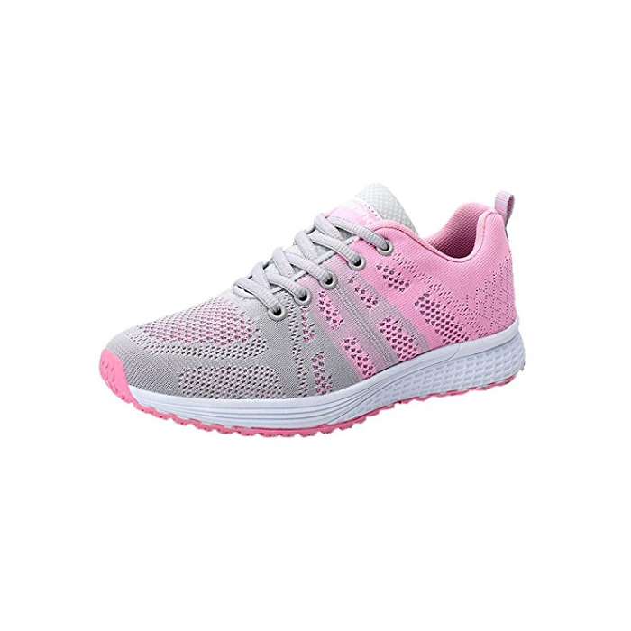 Social Logobeing Zapatillas Deportivas de Mujer - Zapatos Sneakers Zapatillas Mujer Running Casual