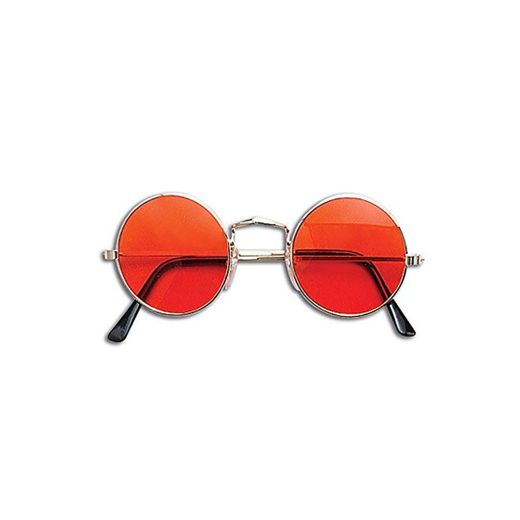 ORANGE HIPPY GLASSES JOHN LENNON SUNGLASSES