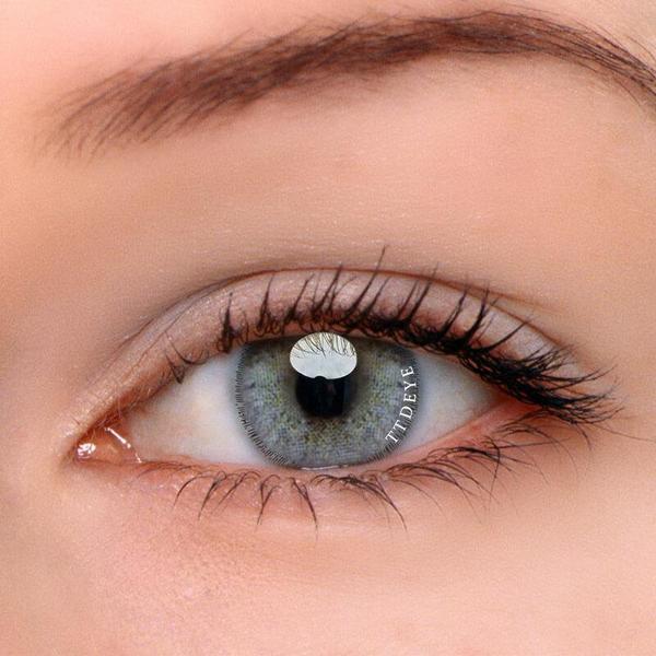 Fashion  Euramerican Green-Grey Colored Contact Lenses 