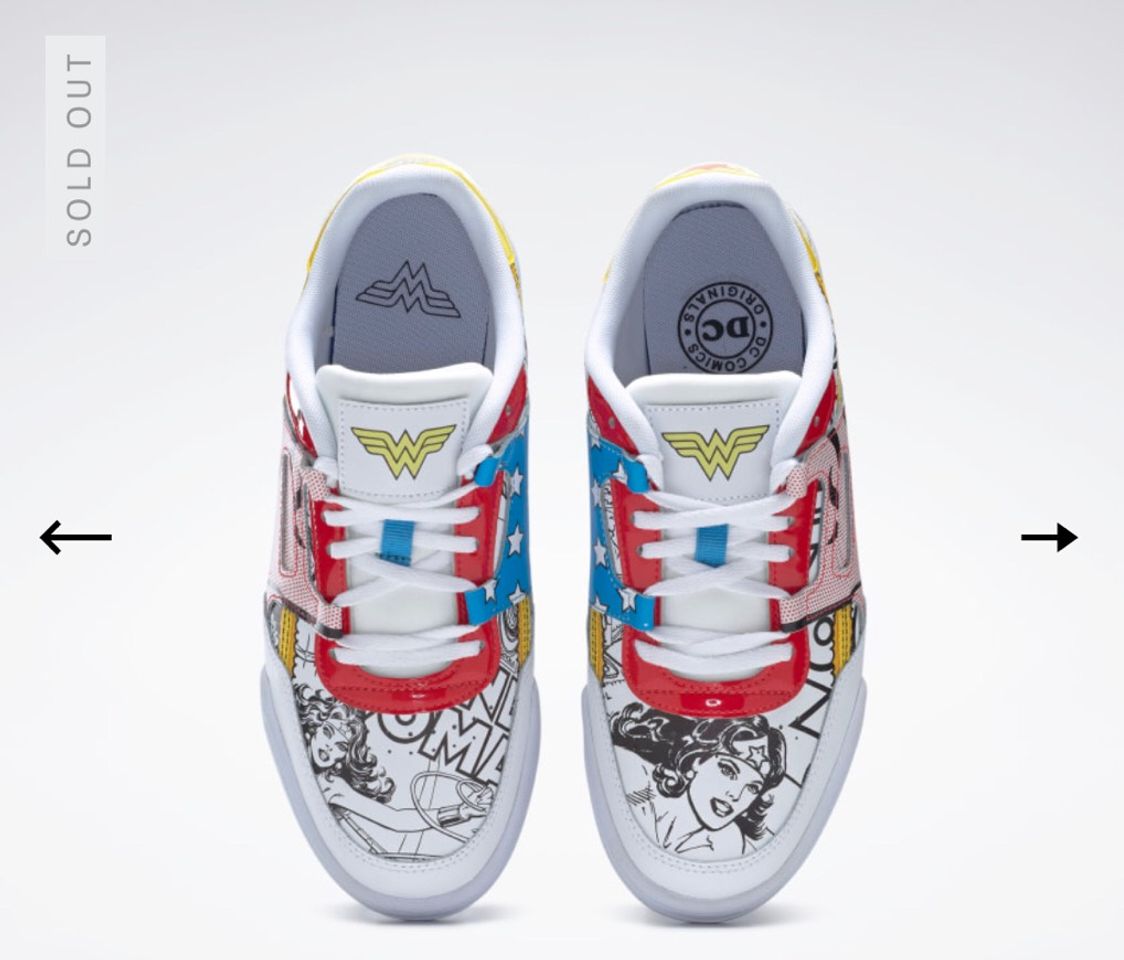 Moda Reebok  Classic Wonder Woman Collection 