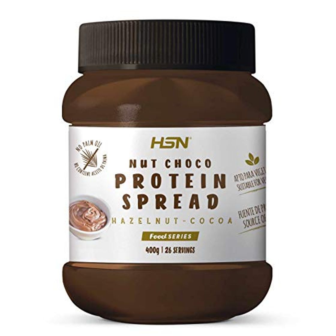 Productos Crema Hiperproteica de Cacao y Avellanas de HSN