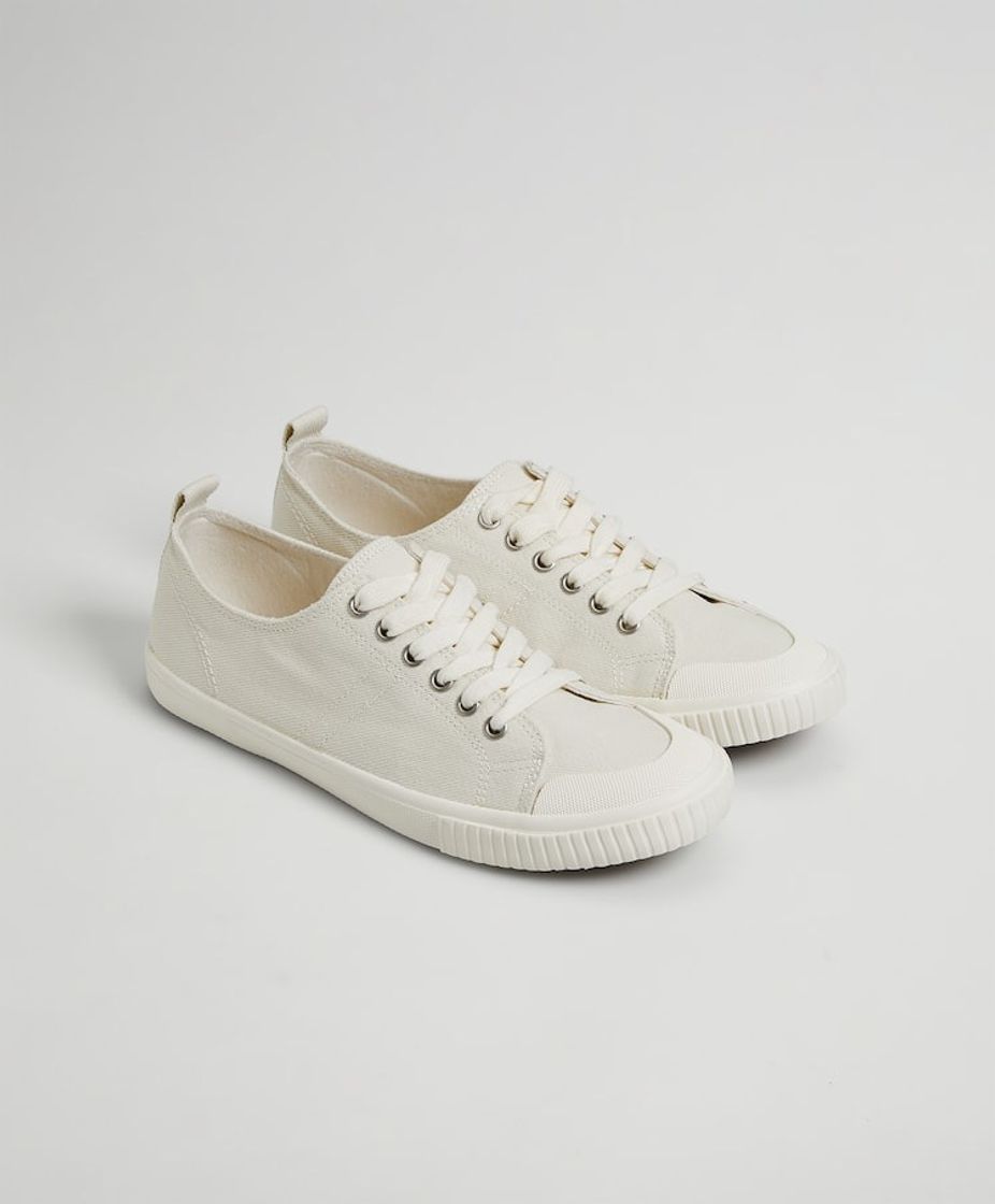 Moda Zapatillas Blancas Básicas 