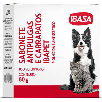 Fashion SABONETE ANTIP Ibasa para Cães

