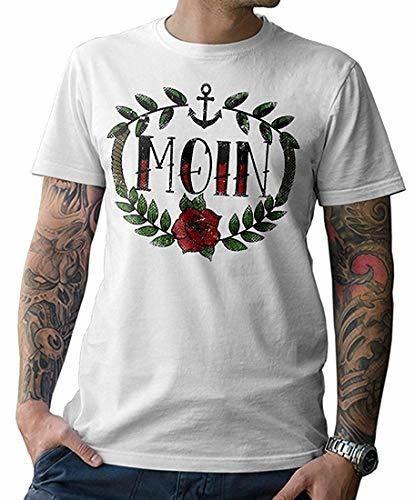 NG articlezz Camiseta – Moin – Vieja Escuela Tatuaje Ahoi Talla P-5xg