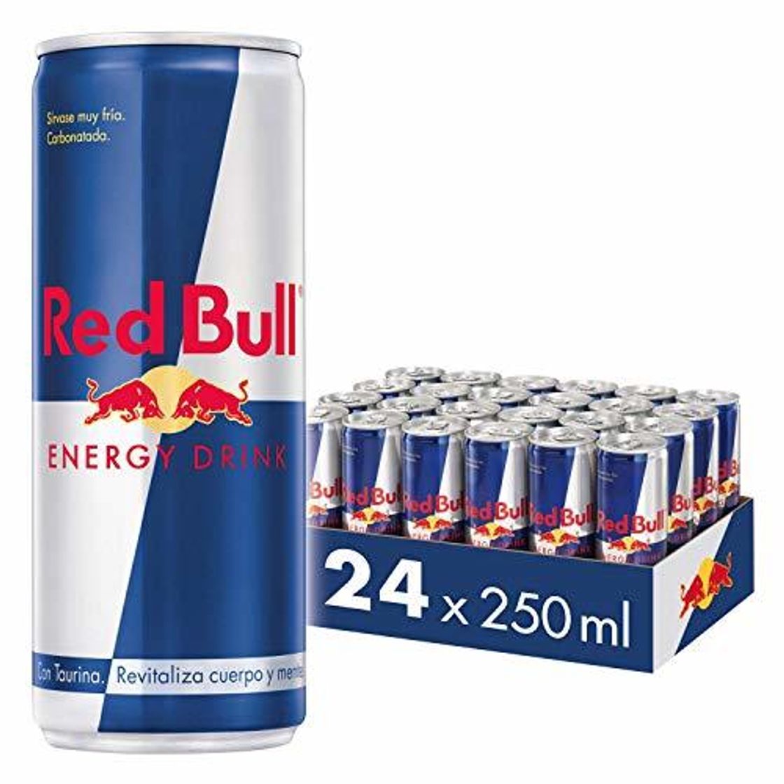 Social Red Bull Regular, Bebida energética - 24 de 250 ml.