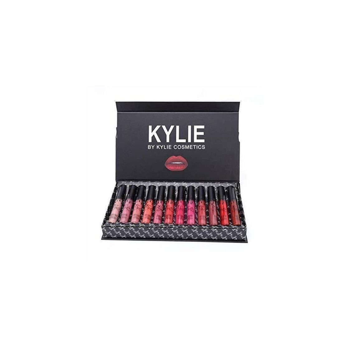 Social Hehilark Kylie 12 Piezas/Colores Kit de lápices labiales Mate portátil Hidratante Lip