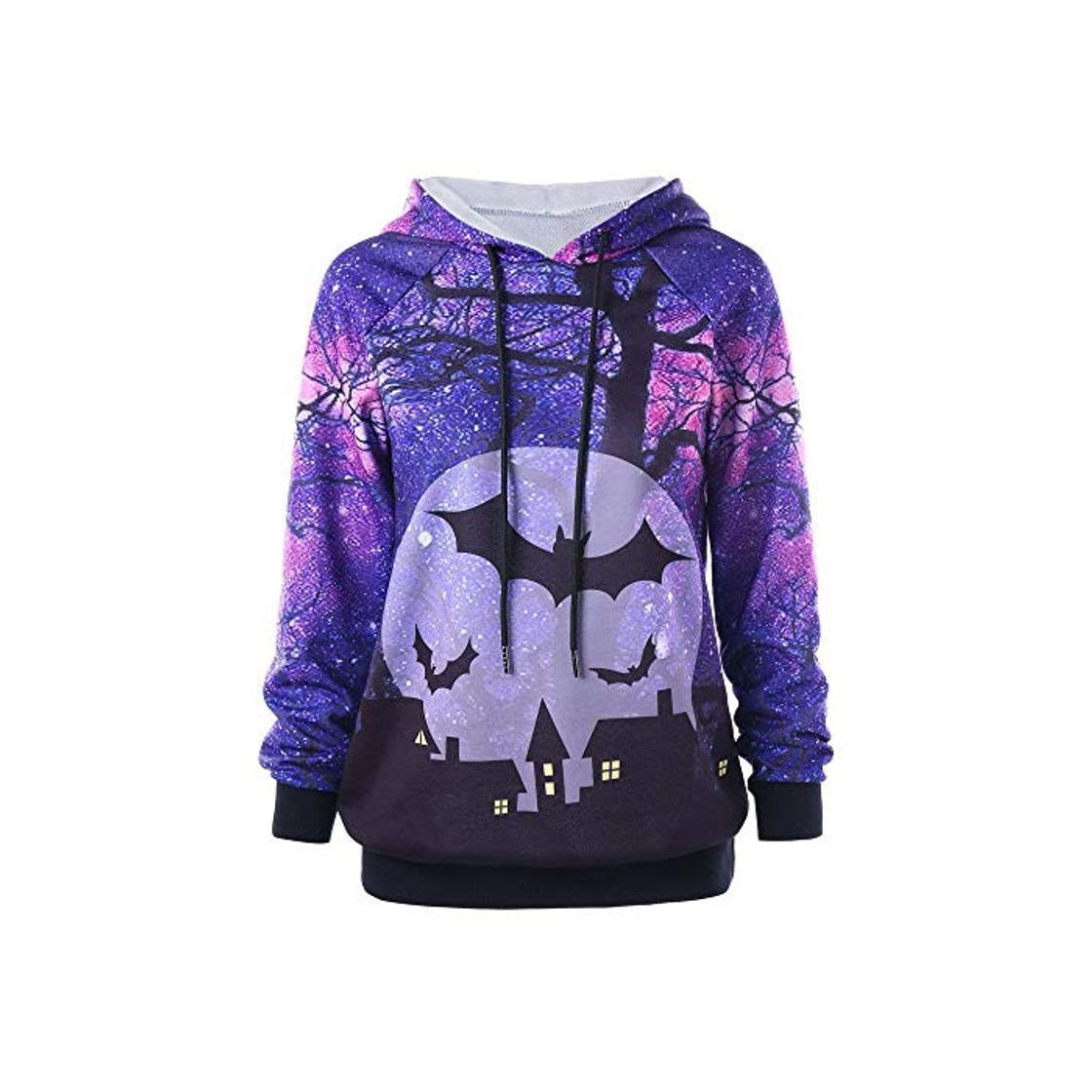 Product ZOELOVE Disfraz de Halloween Unisexo Sudadera con Capucha Tumblr Sudaderas Impresión de