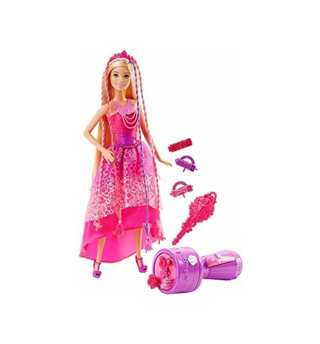 Social Barbie Muñeca Reino de los Peinados, Juguete +3 años