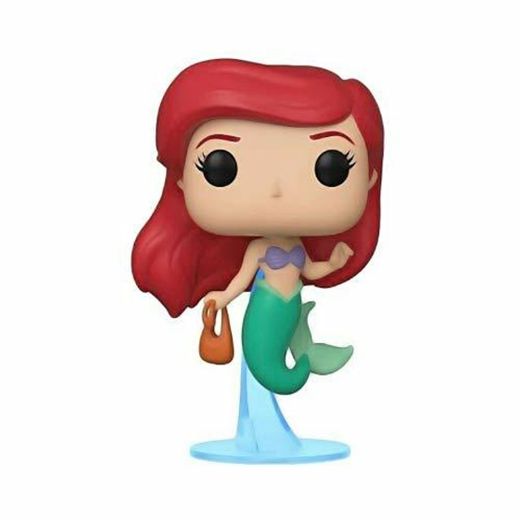 Funko- Pop Figura de Vinilo: Disney: Little Mermaid-Ariel w/Bag Coleccionable, Multicolor, única
