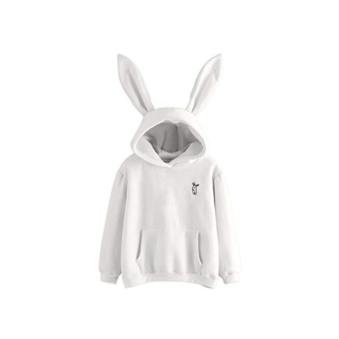 Social Overdose Sudadera con Capucha para Mujer Manga Larga Conejo Nueva OtoñO con Capucha Mejor Venta Sudadera Pullover Tops Blusa