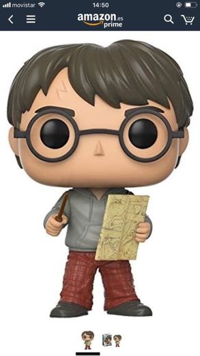 Harry Potter Figura de vinilo Harry with Marauders Map (Funko 14936)