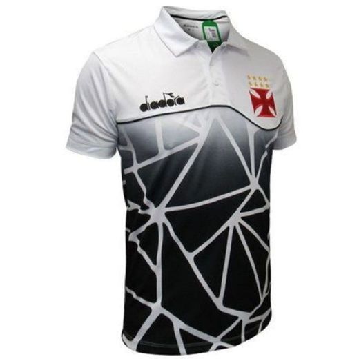 Camisa Polo Vasco Viagem 2018 Diadora Masculina - Branco ...