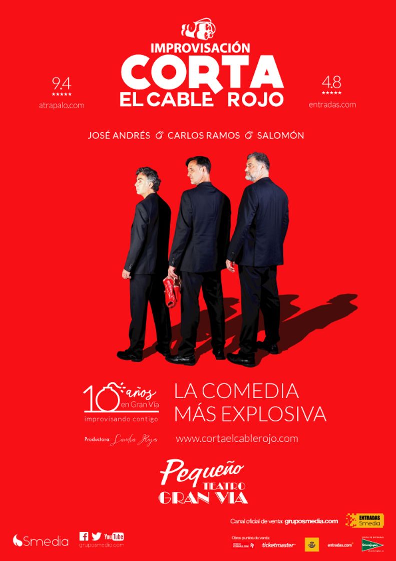 Corta el Cable Rojo en el Pequeño Teatro Gran Vía