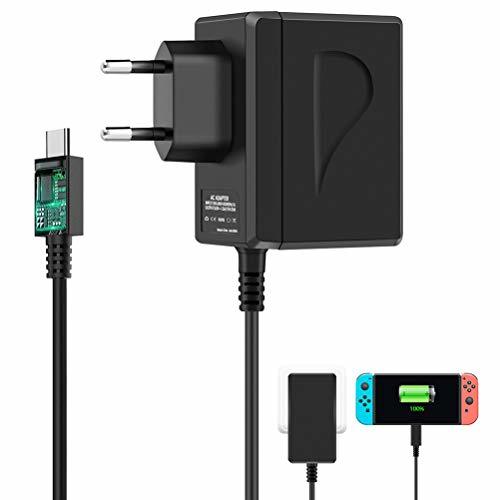 Social Shumeifang - Cargador Adaptador de CA, para Nintendo Switch y Nintendo Switch